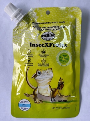 InsecXFruits/combines 80% pur/e insects/dried fruit meal/banana puree