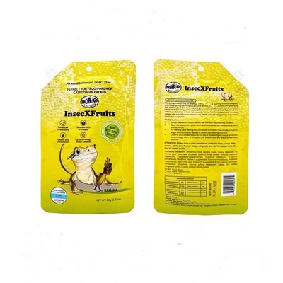 InsecXFruits/combines 80% pur/e insects/dried fruit meal/banana puree